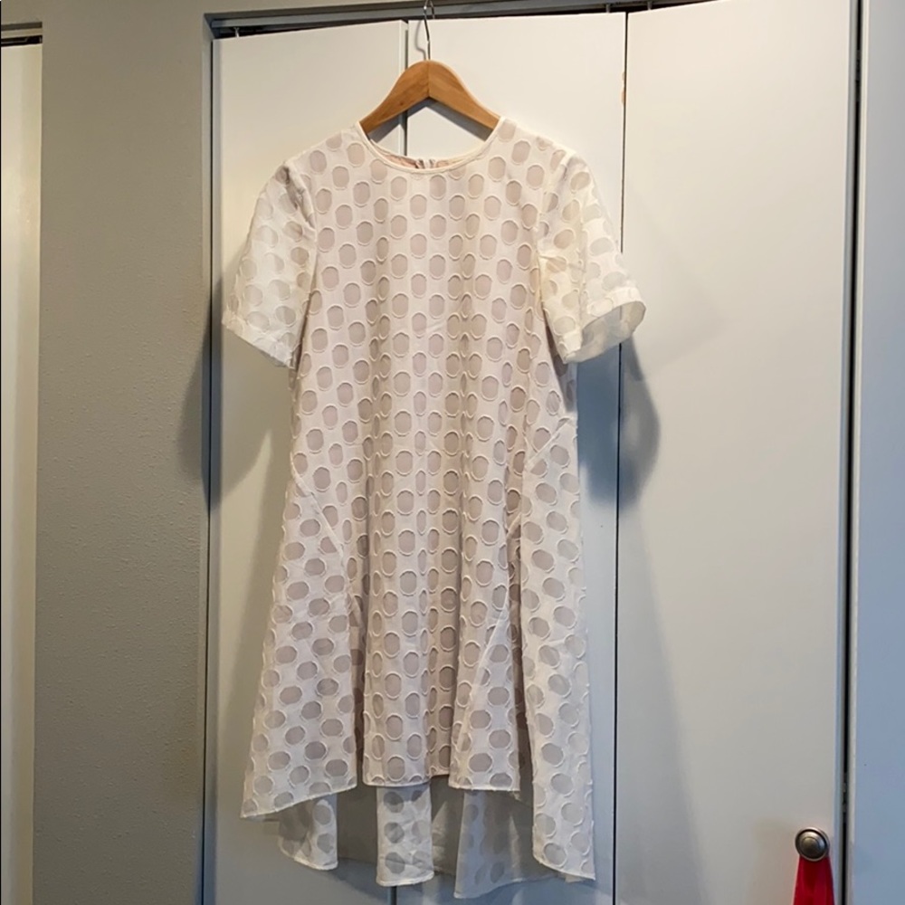 Donna Morgan white dress 👗